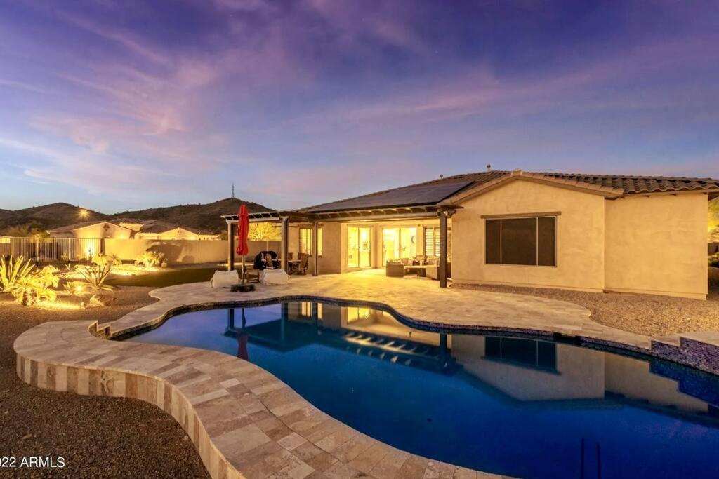Phoenix Home With Heated Pool, Desert Views & Hot Tub Anthem Ngoại thất bức ảnh