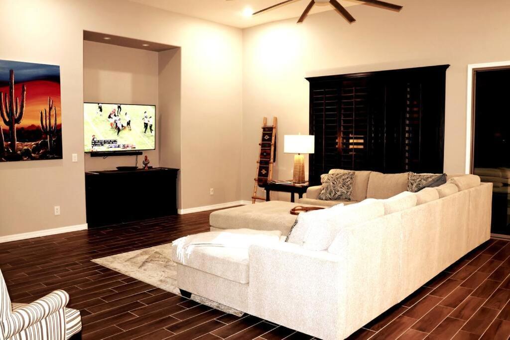 Phoenix Home With Heated Pool, Desert Views & Hot Tub Anthem Ngoại thất bức ảnh